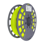 Filamento SILK amarillo fluo (fluor yellow) GST, rollo de 1kg