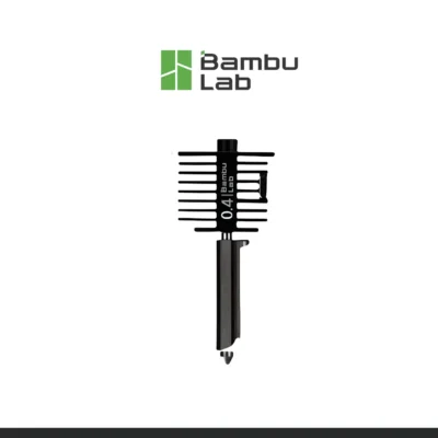 Boquilla nozzle de acero inoxidable 0.4 mm para Bambu Lab A1 y A1 Mini, repuesto original FAH019